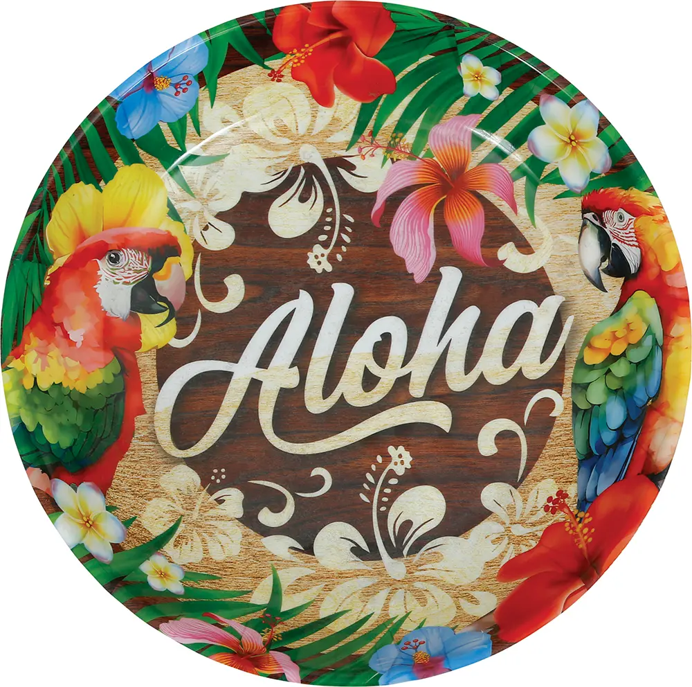Skål Aloha Summer, 32 cm, plastik