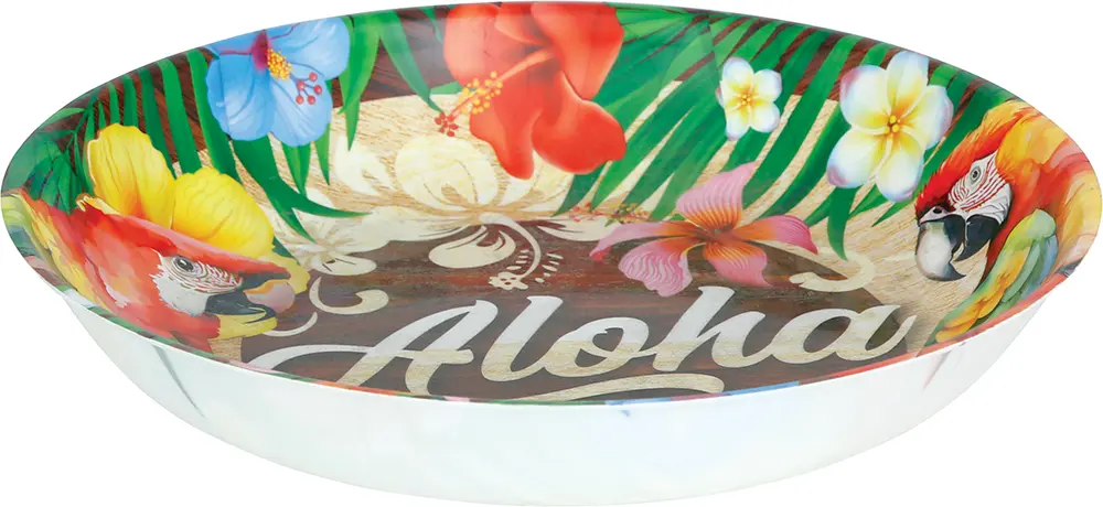 Skål Aloha Summer, 32 cm, plastik