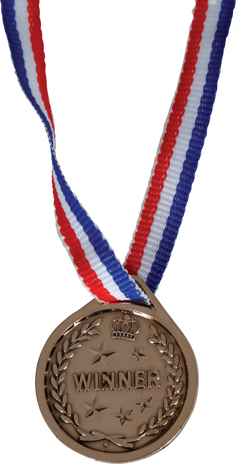 Sæt med 3 medaljer i bronze, sølv og guld 4 cm