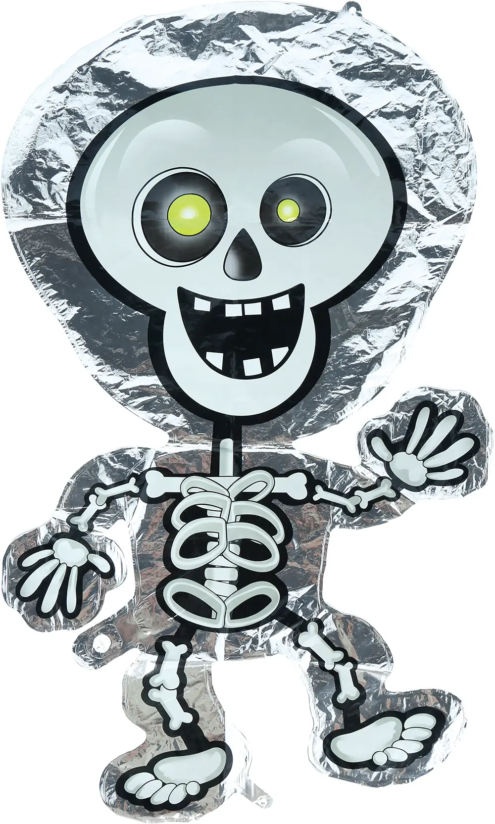 Skeletballon, aluminium, 65 cm