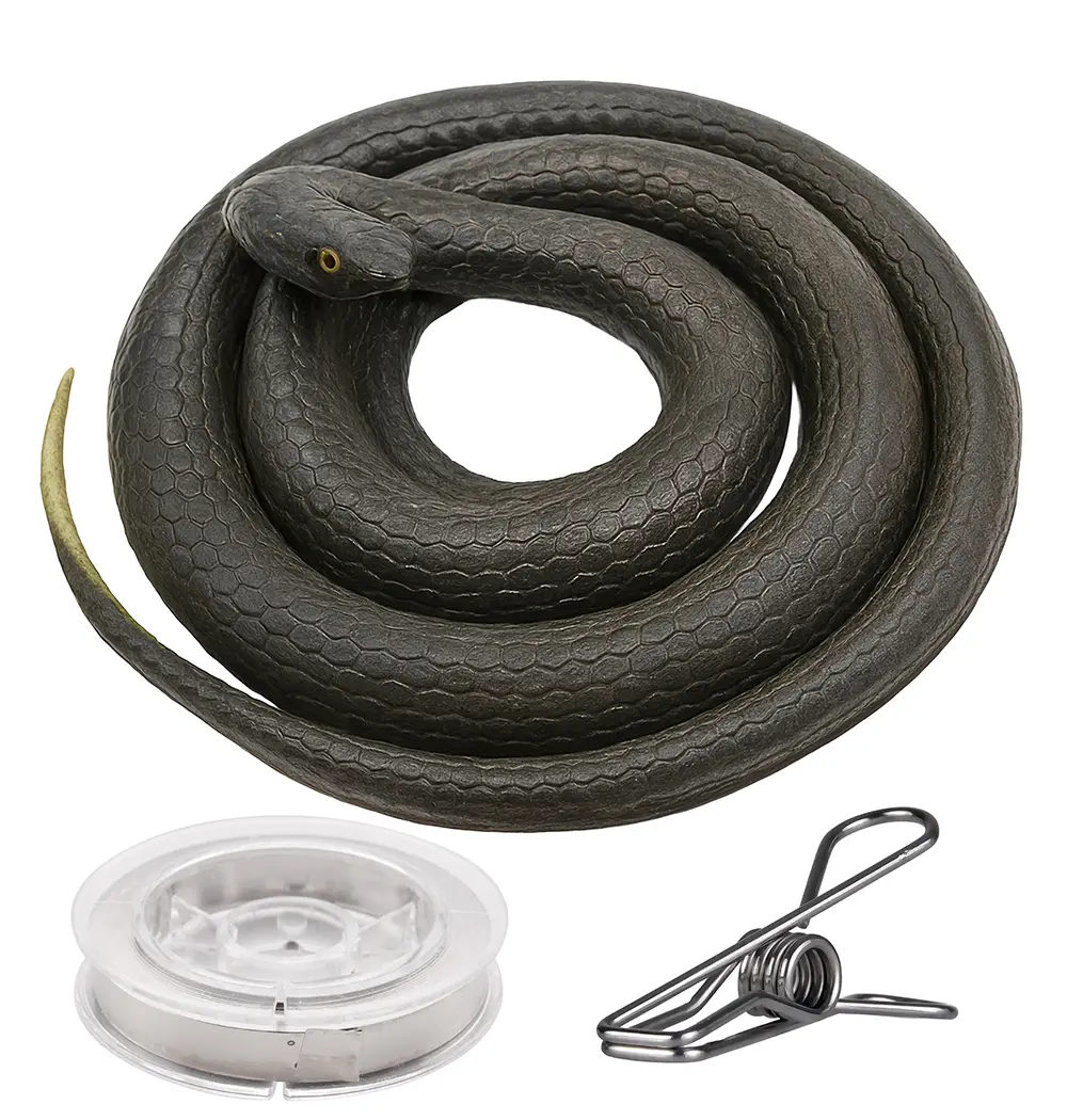 Slange med nylonsnor og klemme til voksne, 80 cm