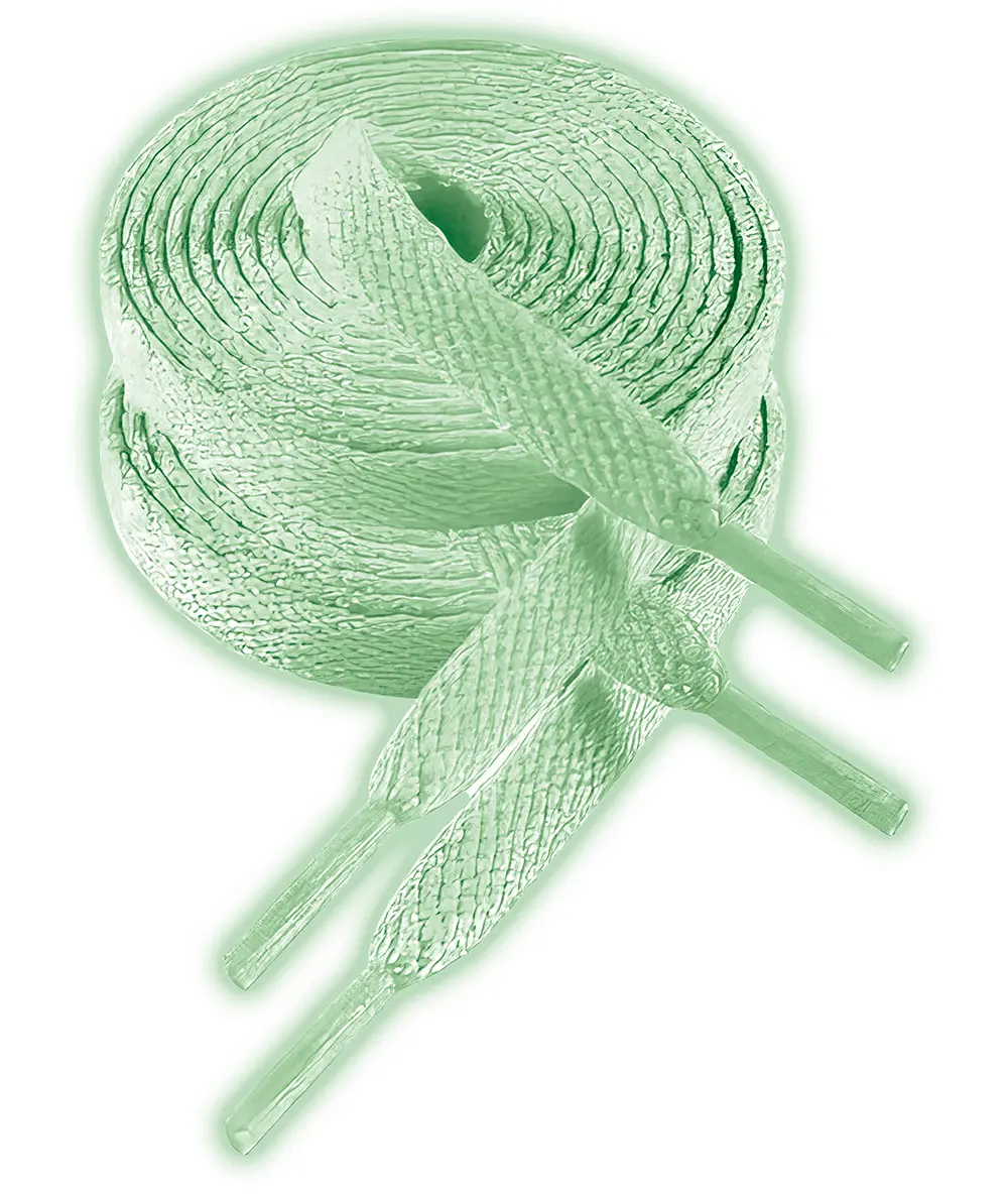 Par fluorescerende snørebånd 120 cm