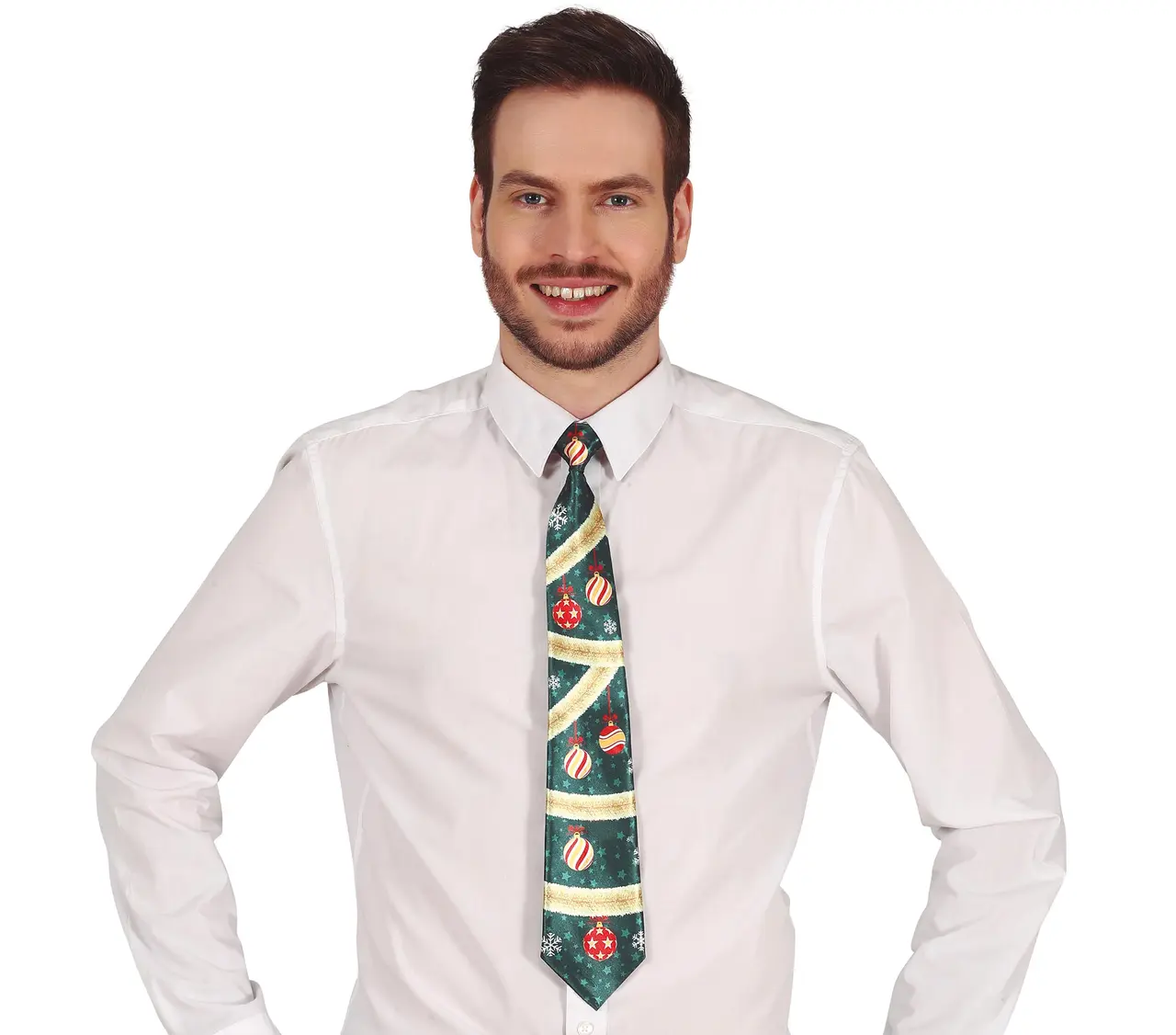 Slips med julepynt, 45 cm