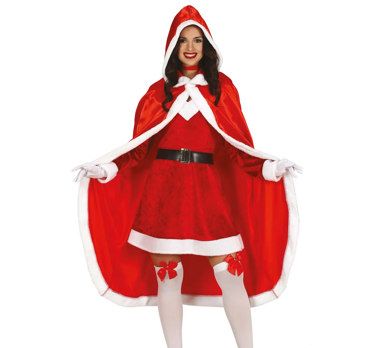 Julemors lange kappe til voksne, 110 cm