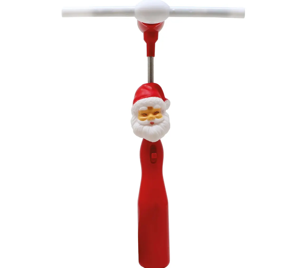 Julemands-tryllestav med vifte og LED, 32 cm