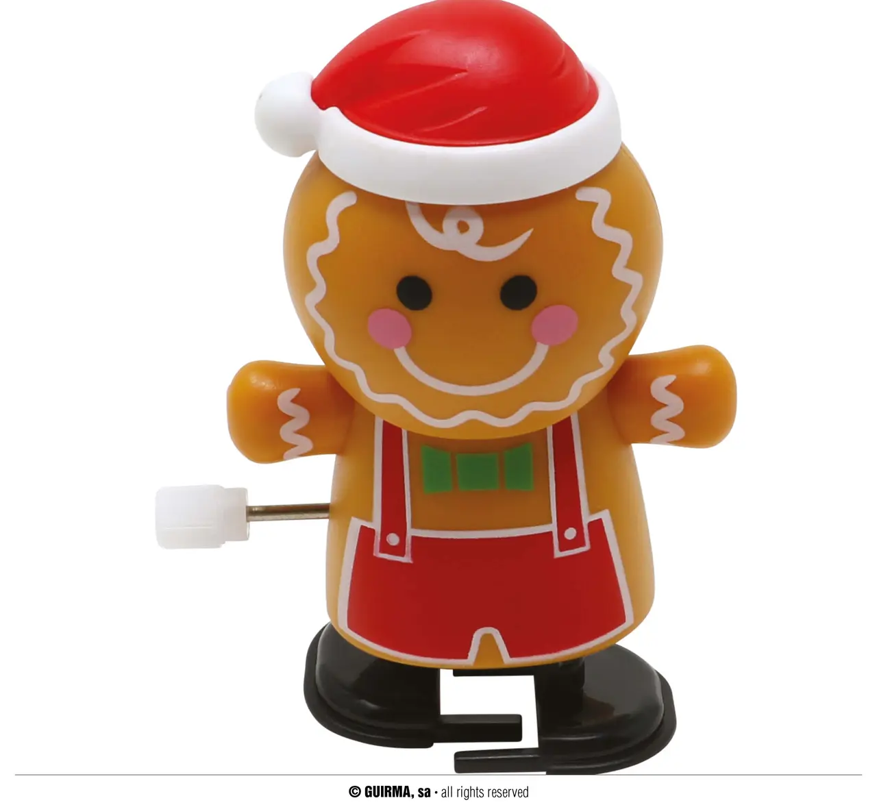 Gående julefigur, 7 cm