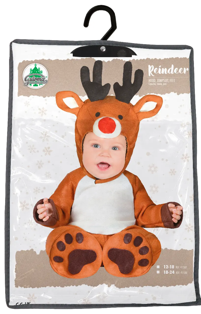 Rensdyr – kostume til baby, model 41587