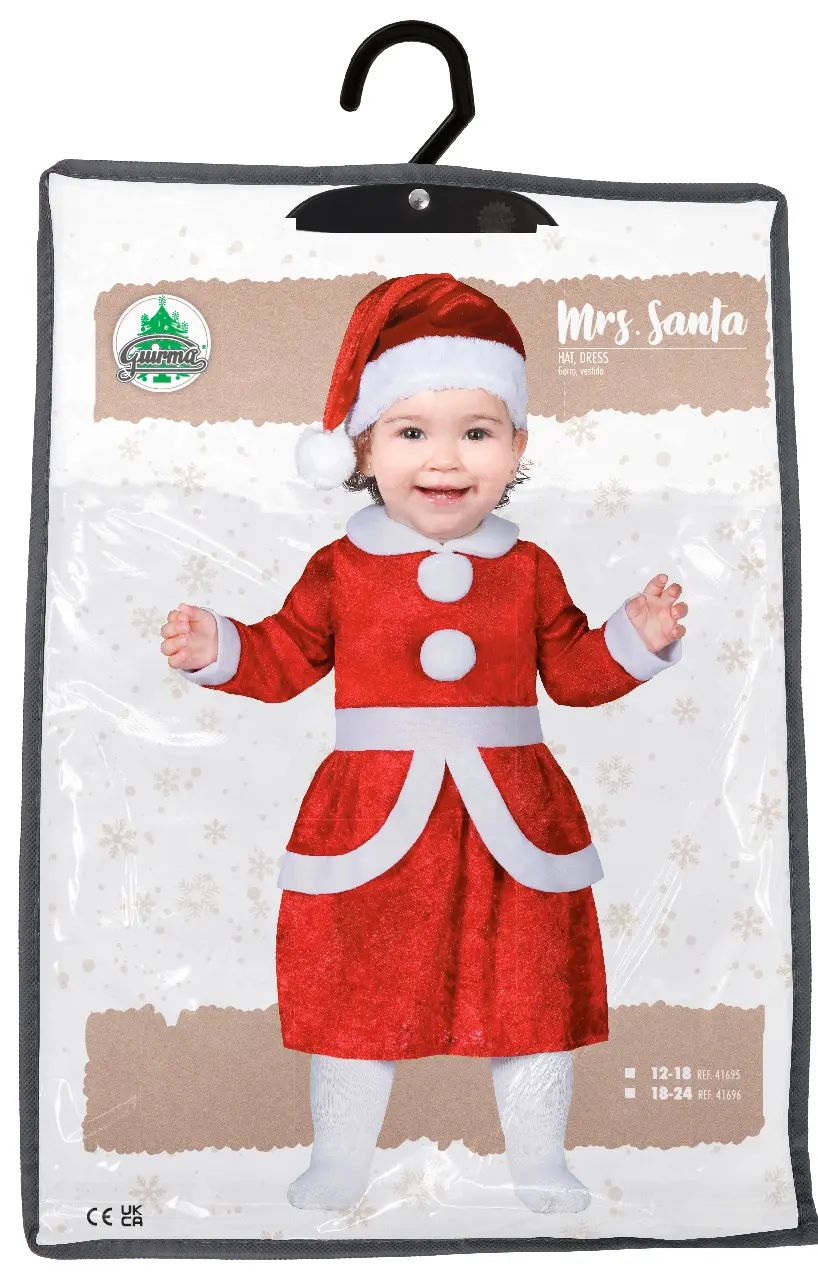 Julemor – kostume til baby, model 41695