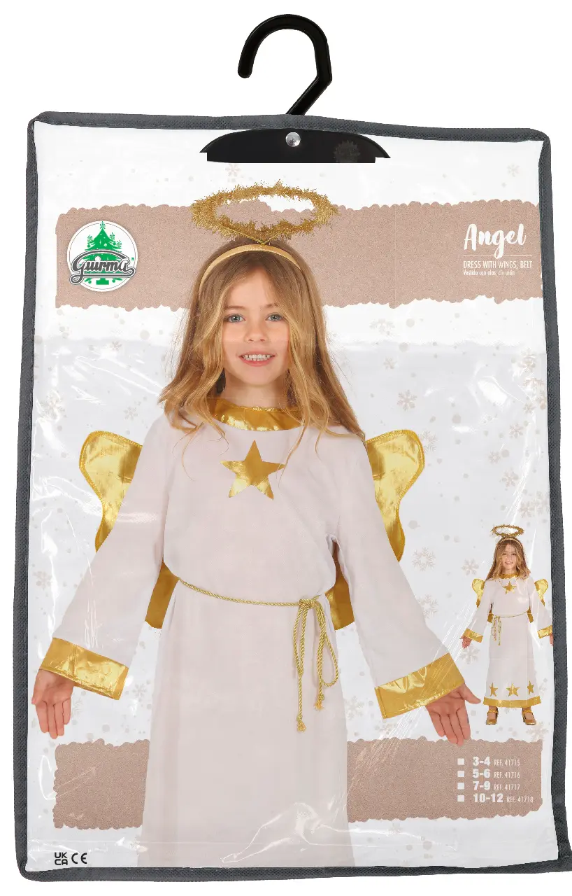 Engel – kostume til børn, model 41715