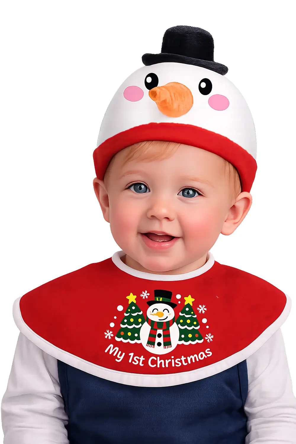 Sæt "My First Christmas", snemand