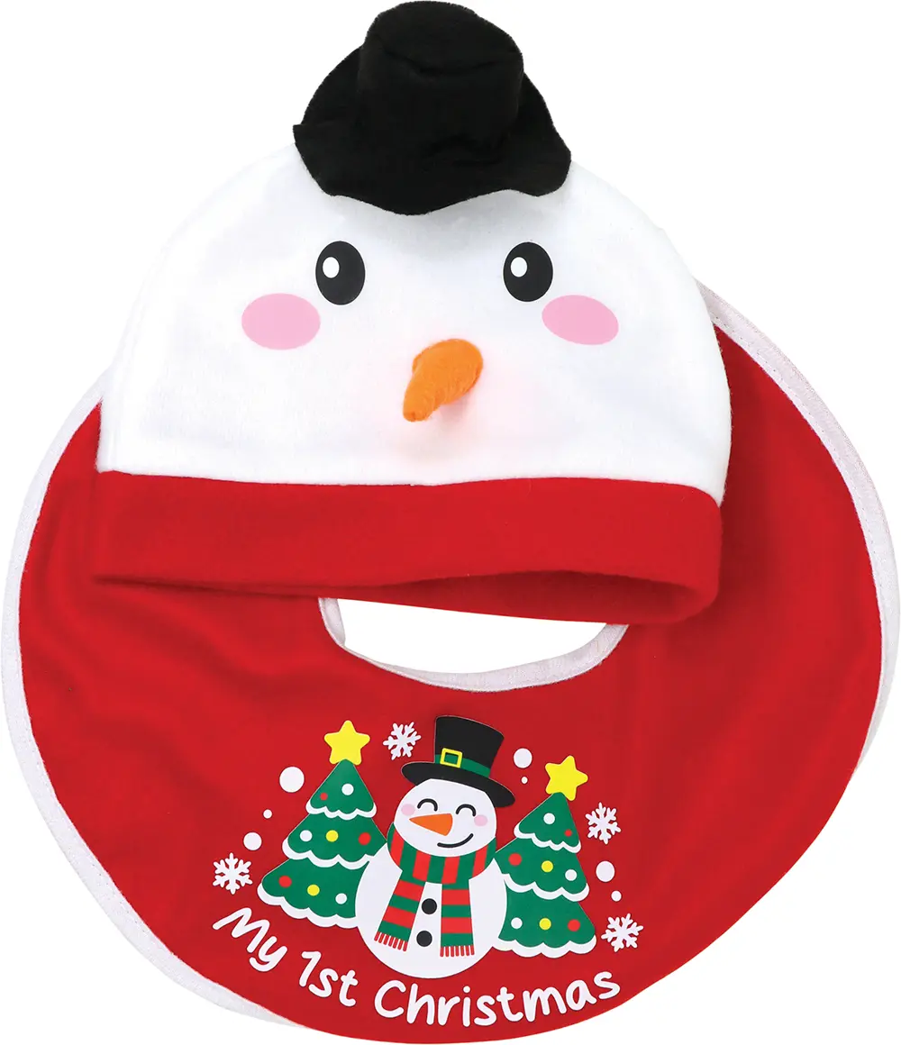 Sæt "My First Christmas", snemand