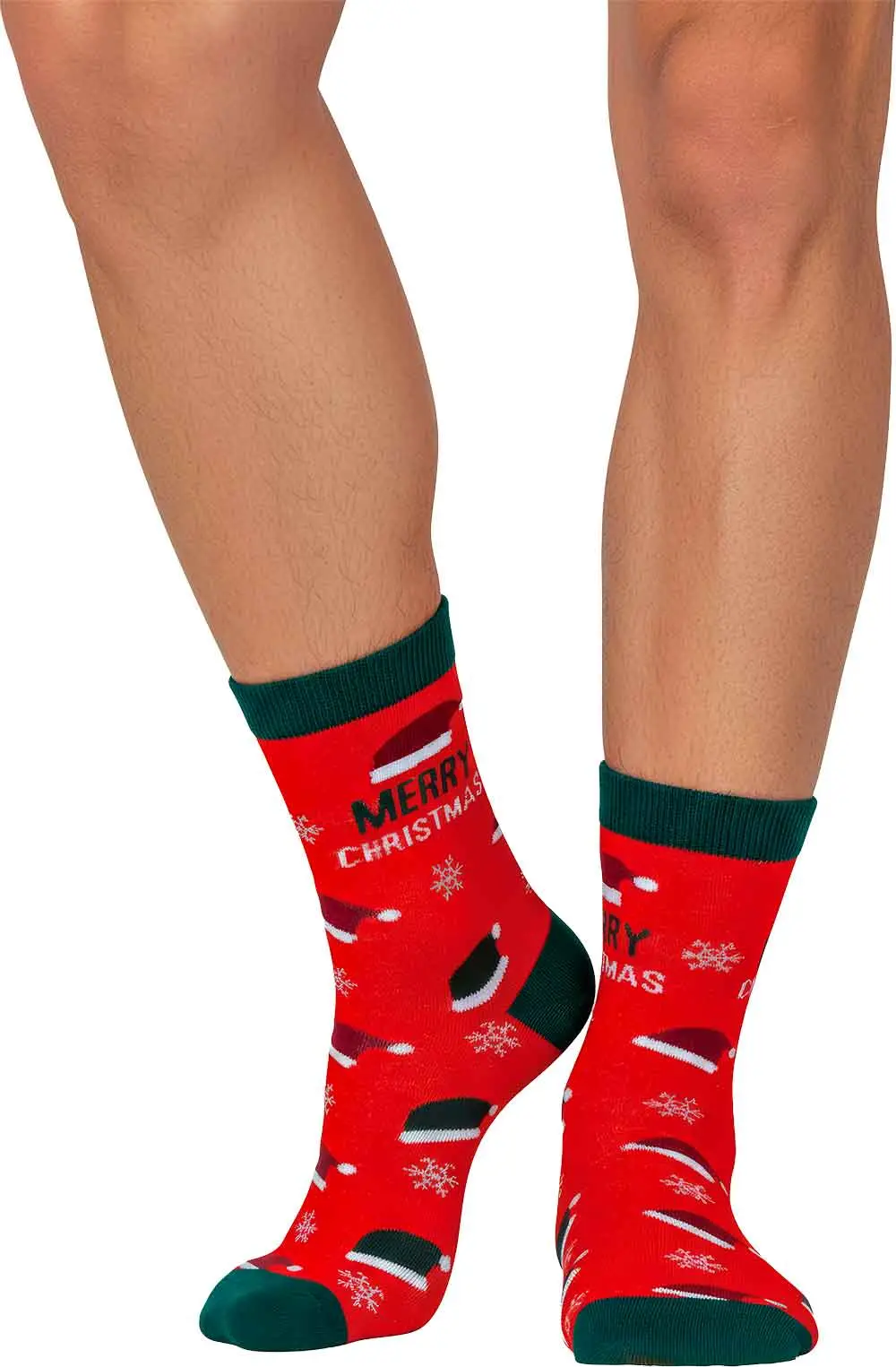 Julesokker med julehuer til voksne