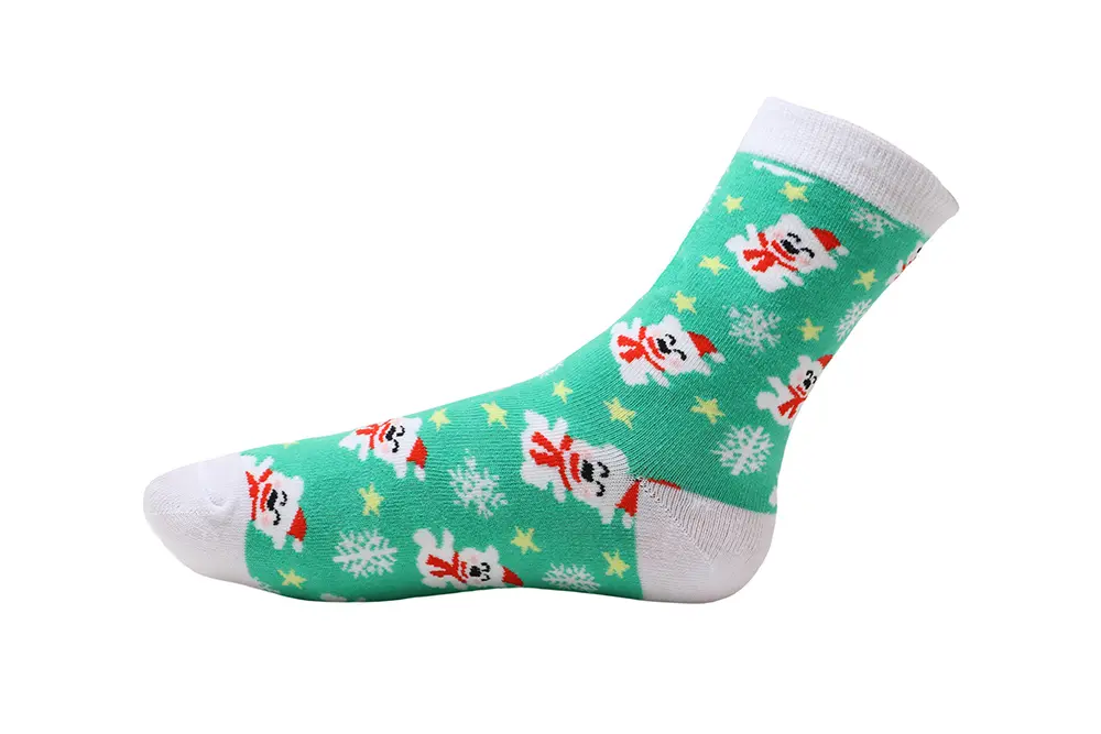 Julesokker med bjørne til børn