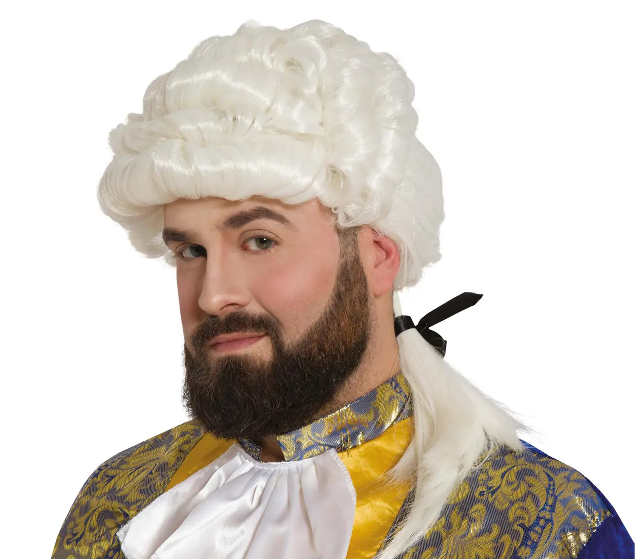 Historisk paryk til herrer (i æske), model 4182