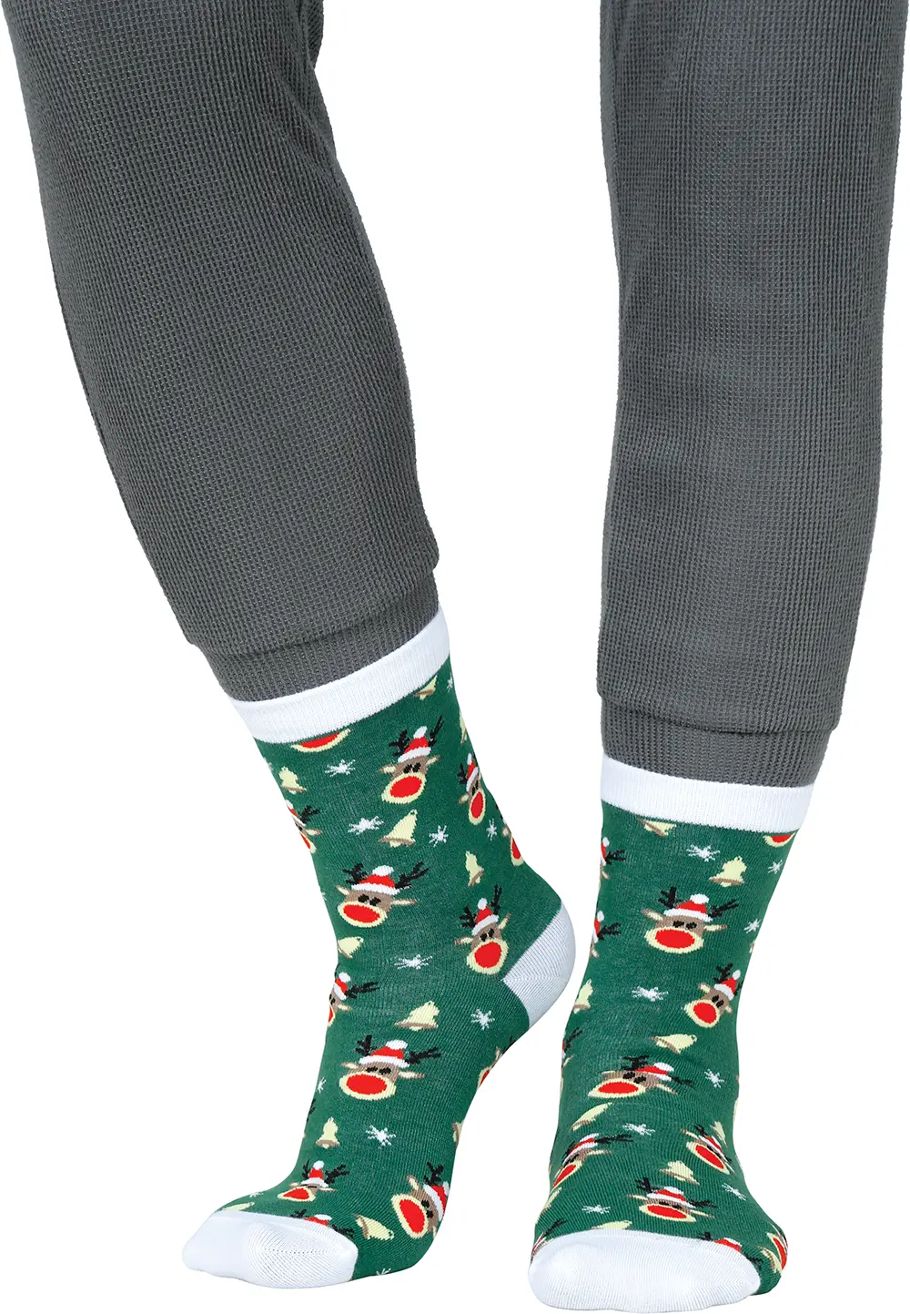 Julesokker med rensdyr til voksne, model 41825