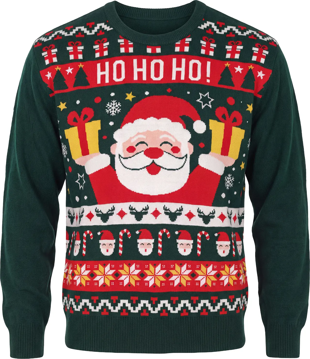 Julesweater "HO HO HO" til herrer