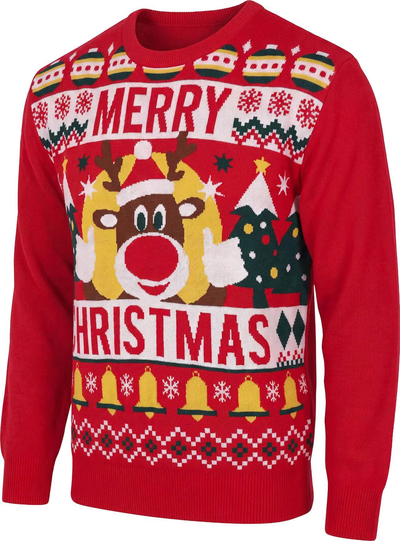 Julesweater "Merry Xmas" til børn