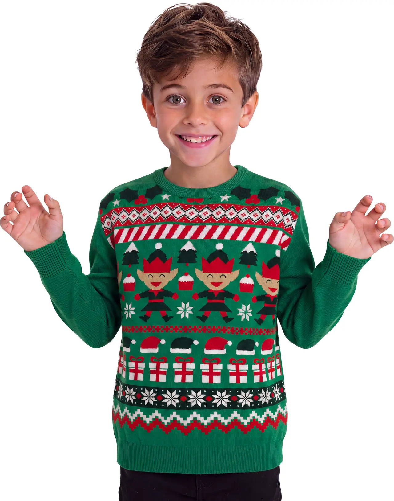 Julesweater "Nisse" til børn