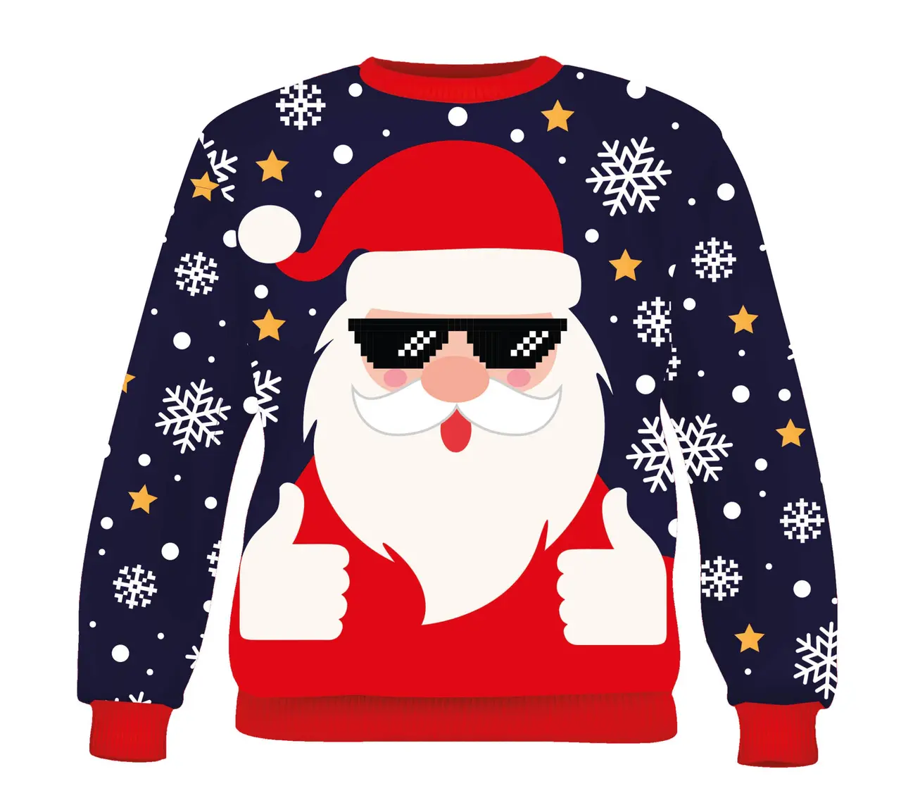 Julesweater med julemand til herrer