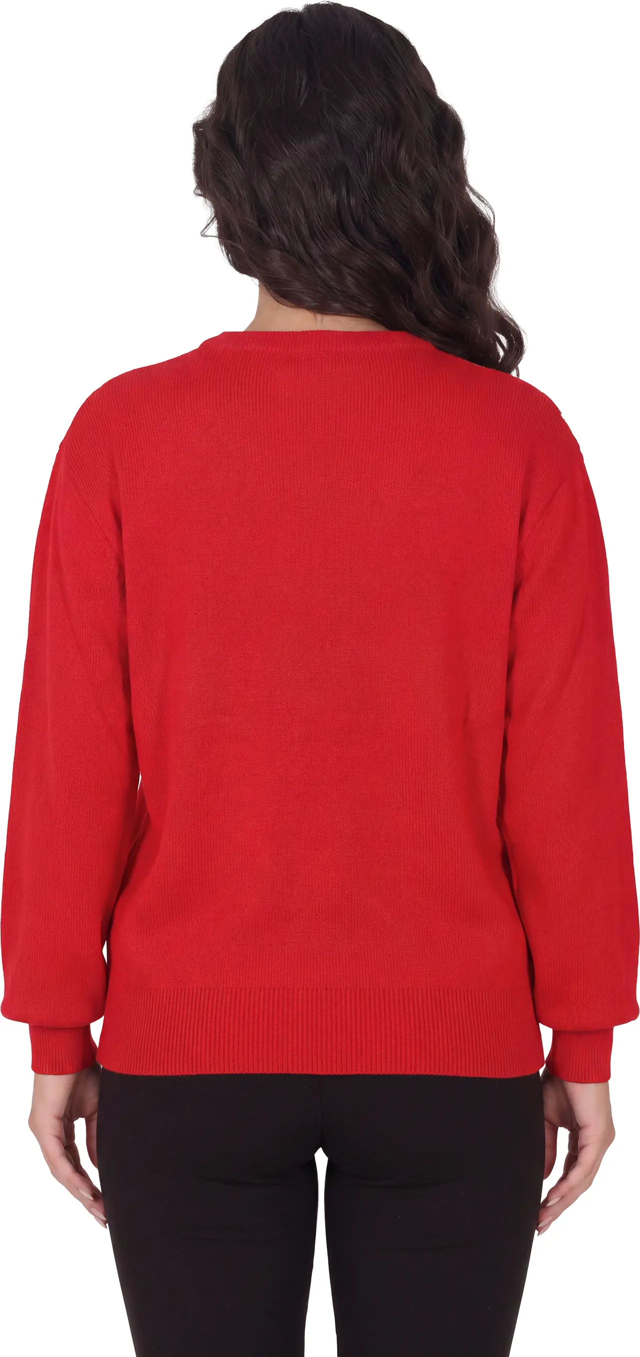 Julesweater med rensdyr til damer
