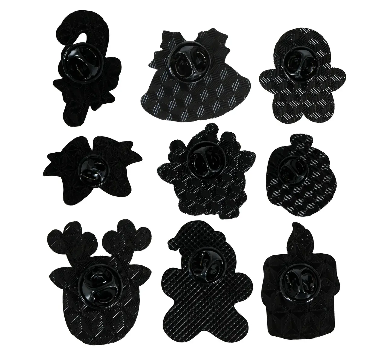 Assorteret jule-pin, 3 cm
