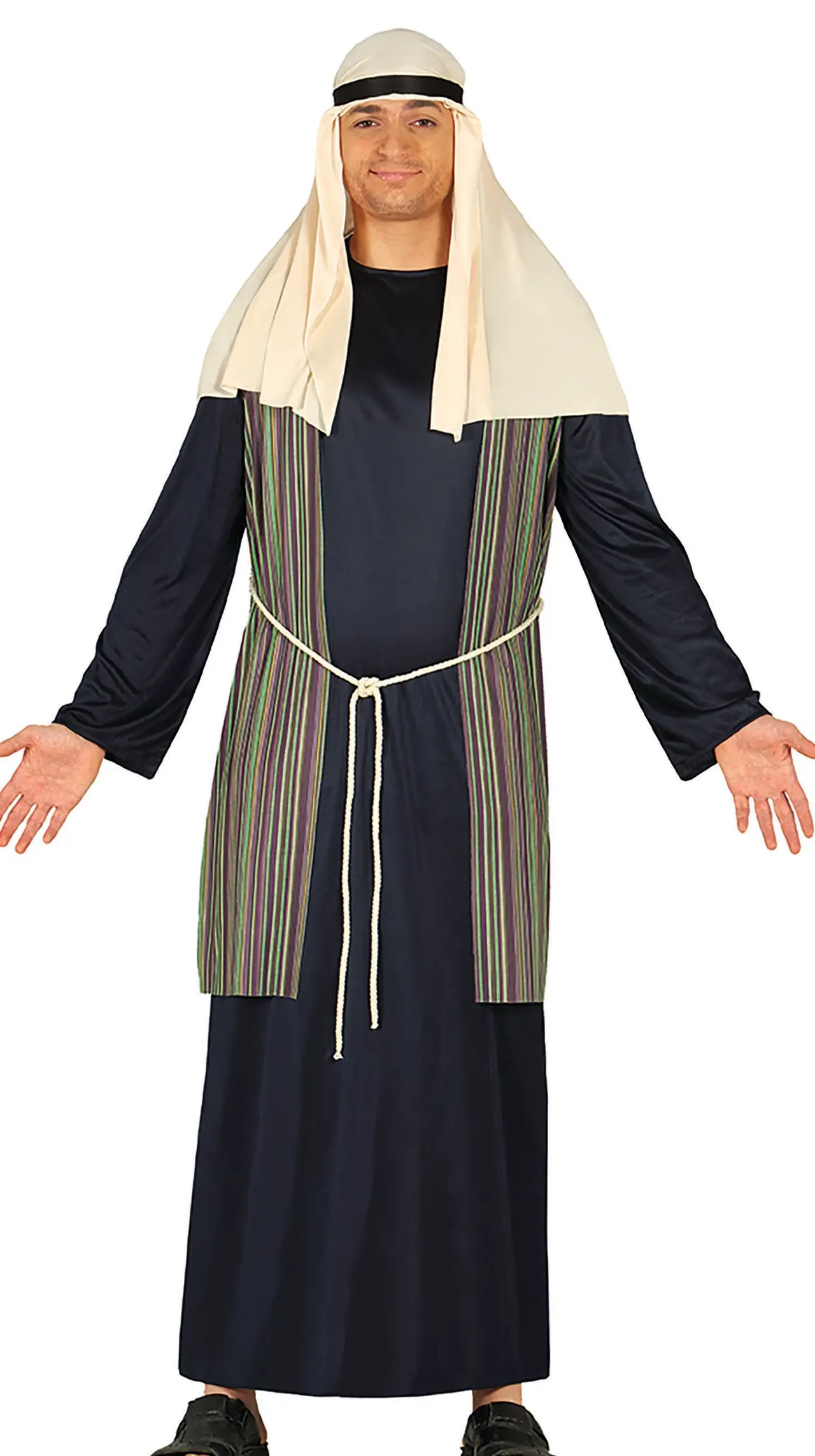 Sankt Josef/hyrde, blå – kostume til herrer