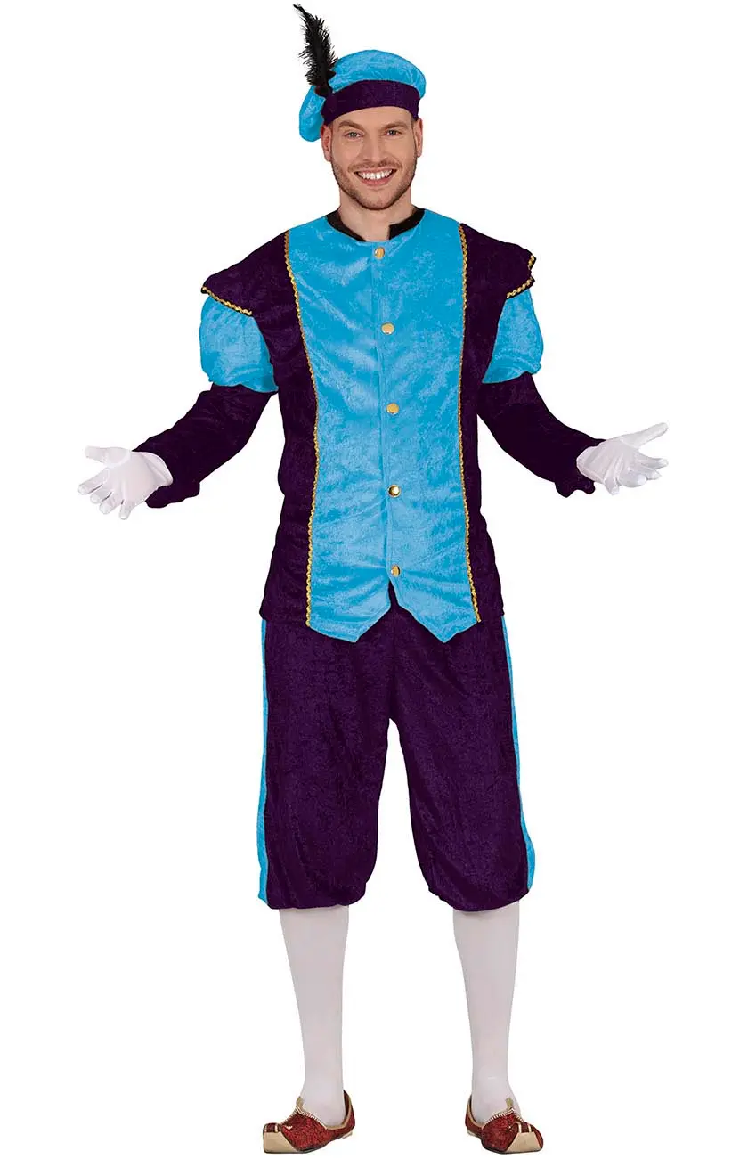Blå page – kostume til herrer, model 42822