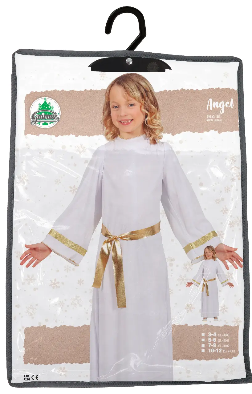 Engel – kostume til børn, model 44000