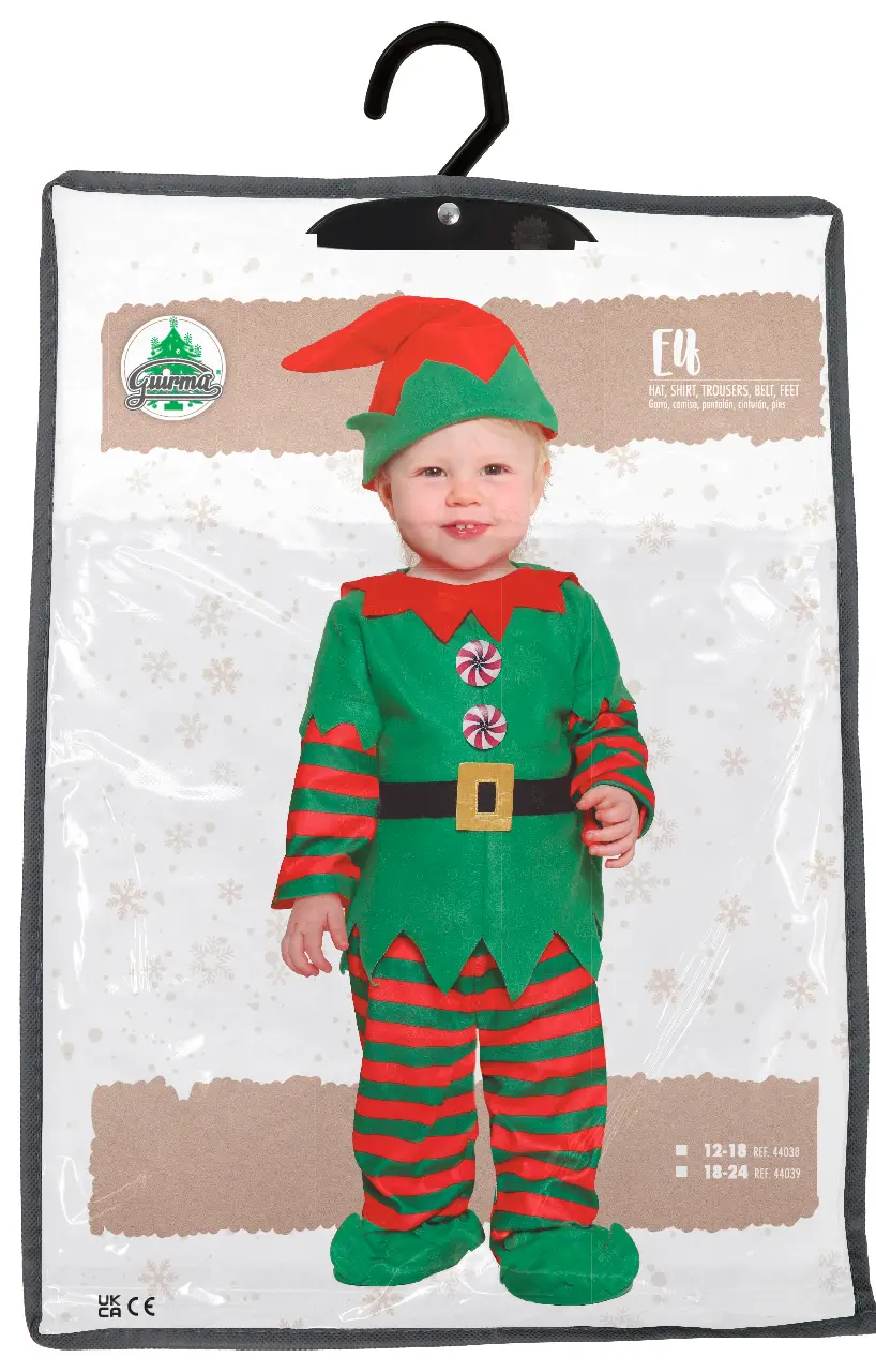 Nisse – kostume til baby, model 44038