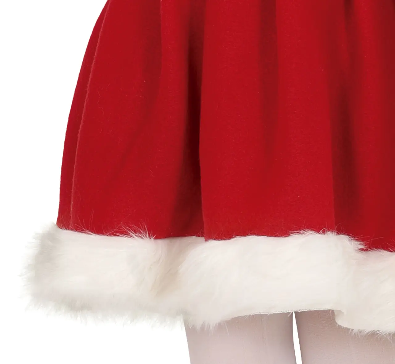 Julepige med hætte – kostume til piger, model 44197