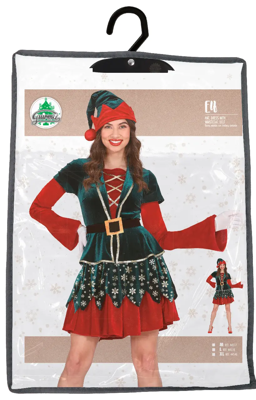 Nisse – kostume til damer, model 44517