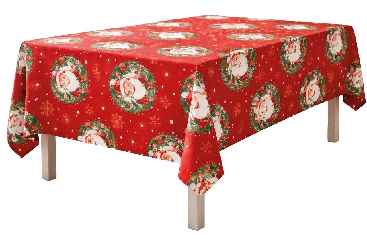 Dug med julemand 137 × 274 cm, model 47010