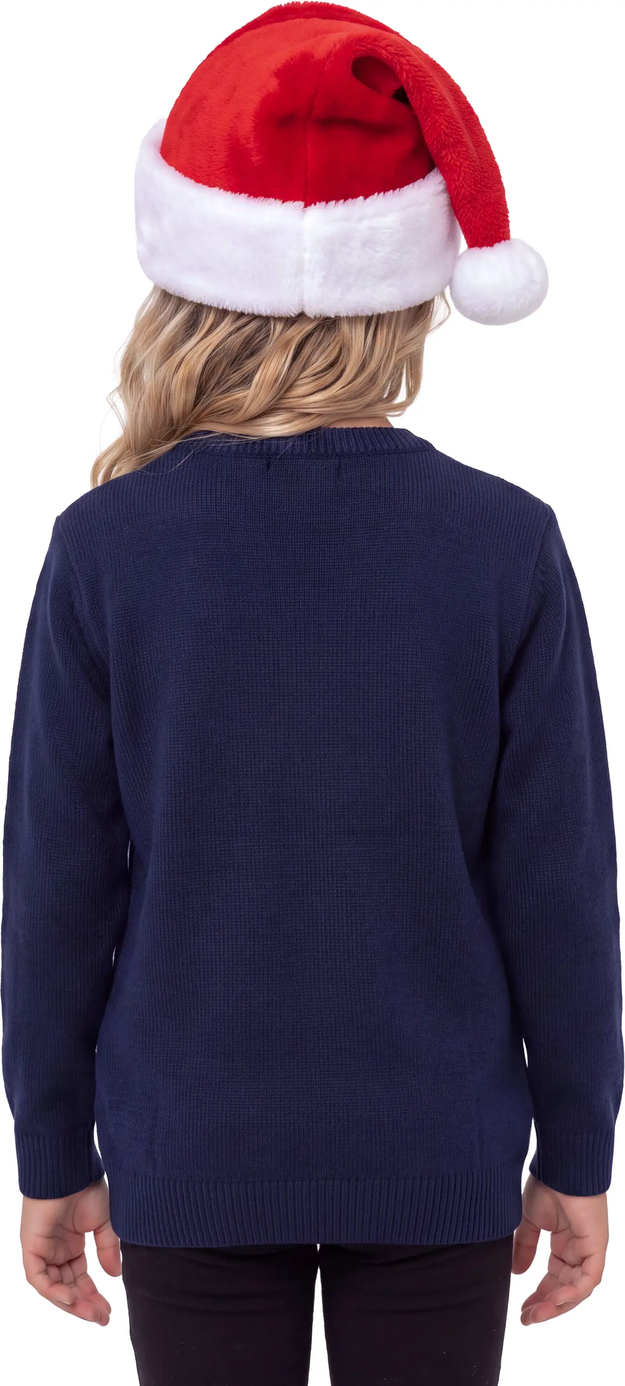 Julesweater med sej julemand til børn