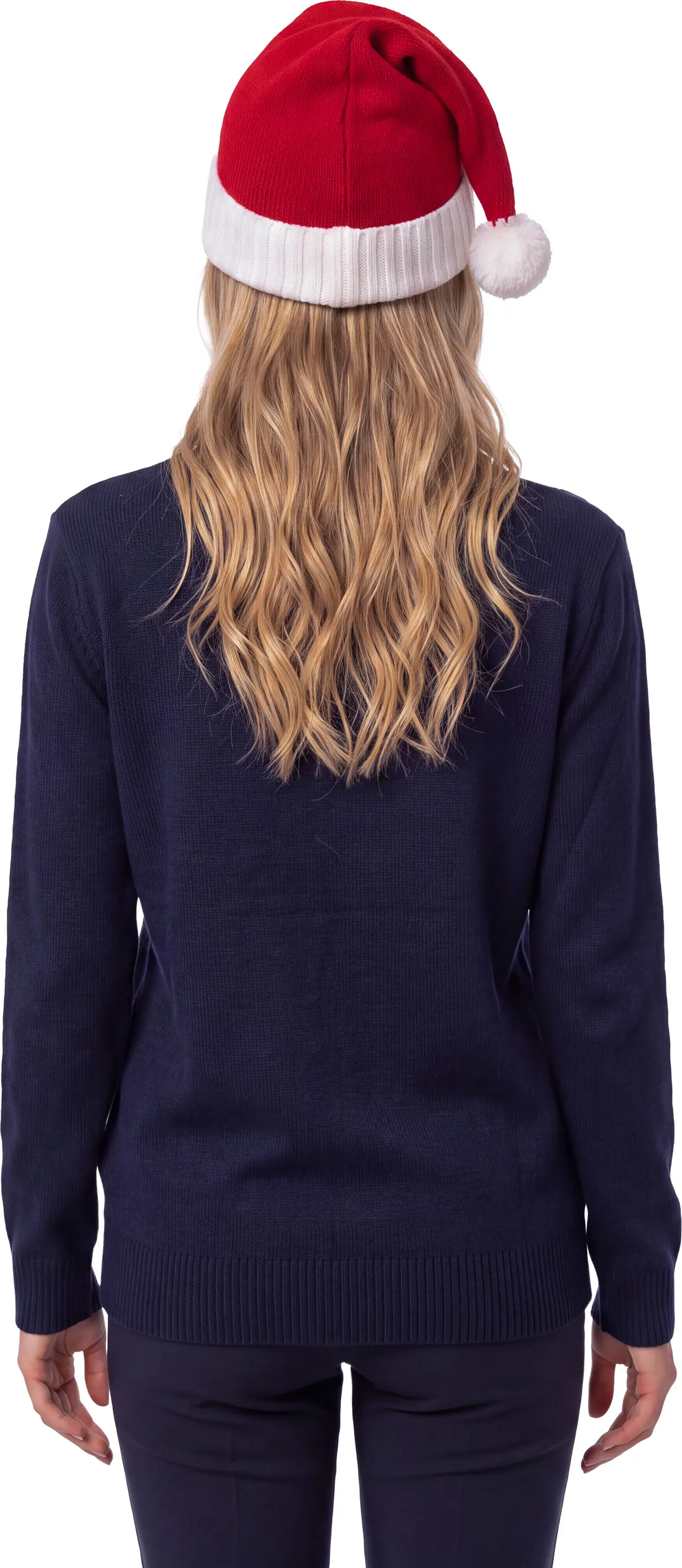 Julesweater med sej julemand til damer
