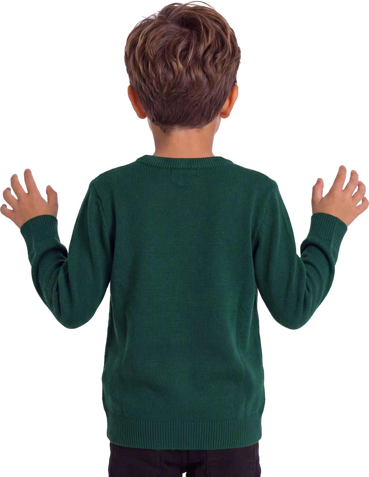 Julesweater med nisse til børn, model 47098