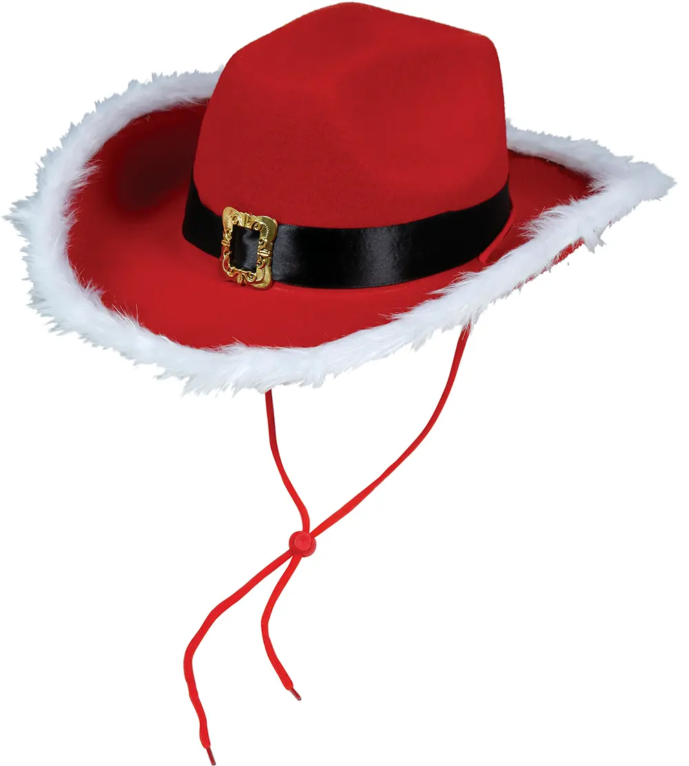 Jule-cowboyhat i filt
