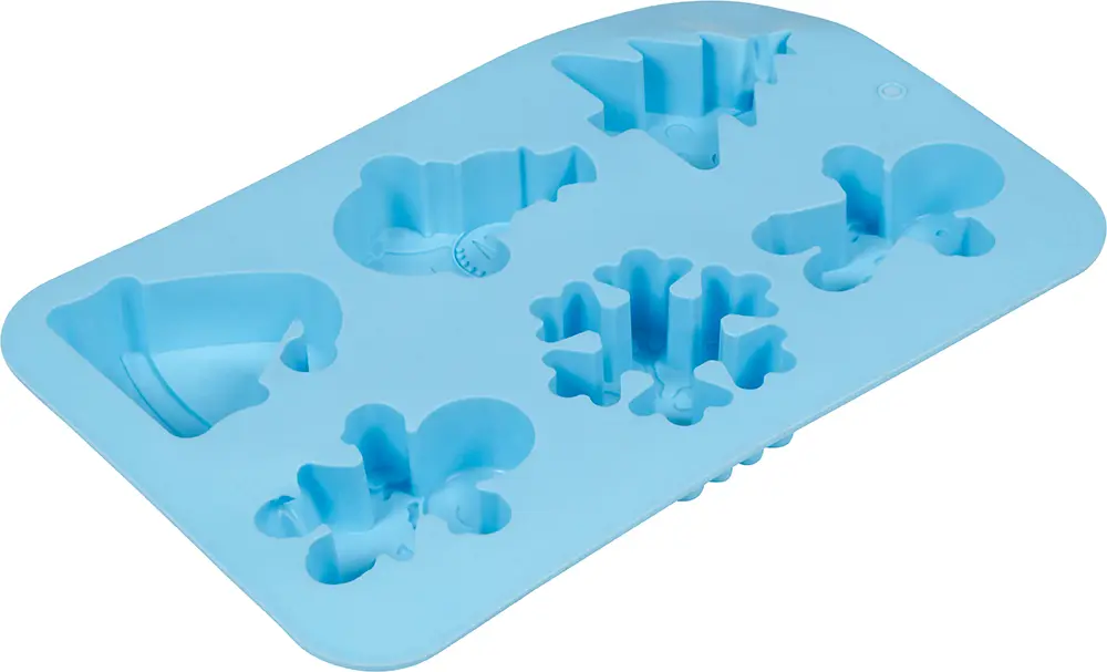 Silikoneform til 6 småkager, 16 × 25 cm