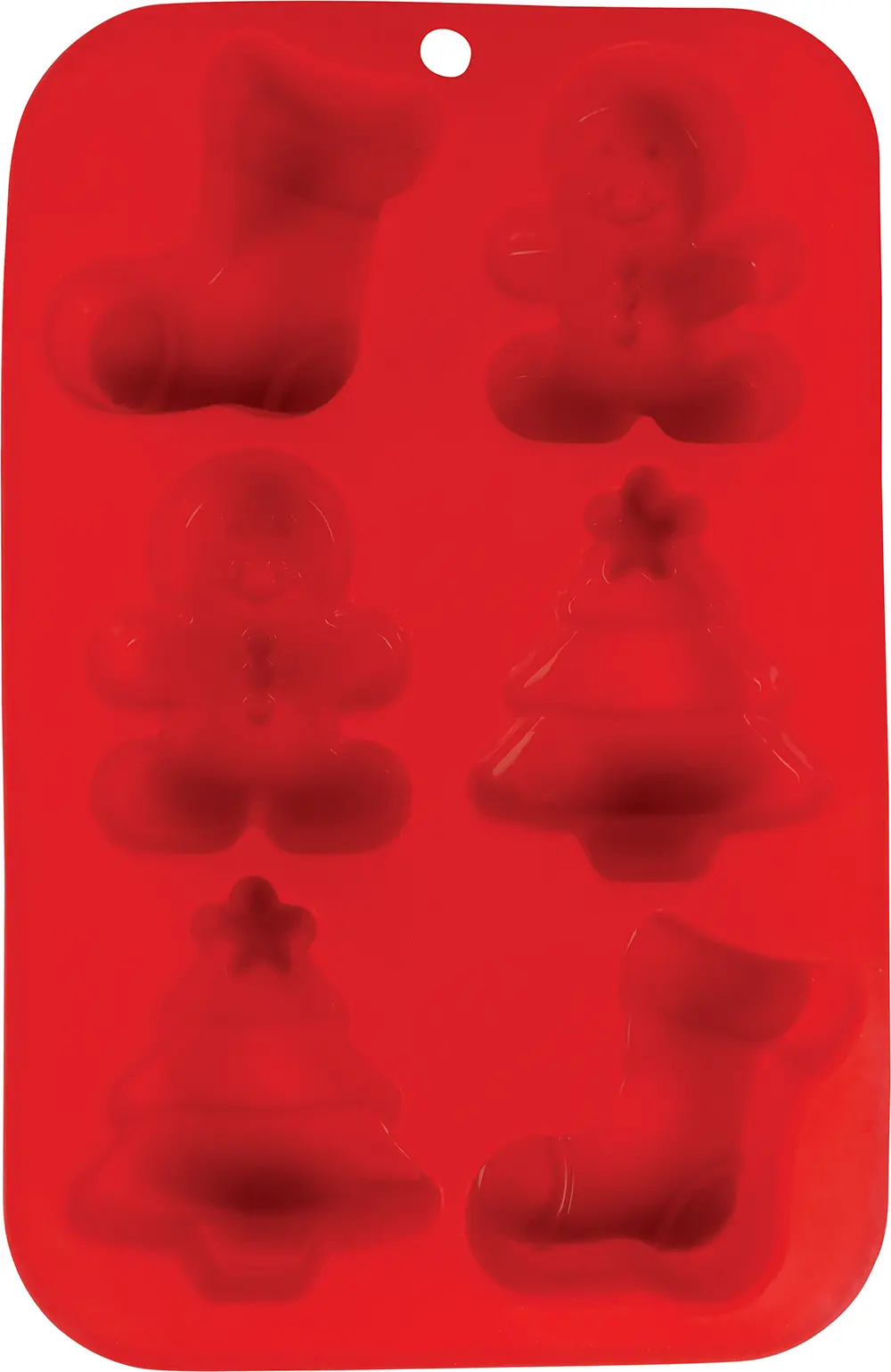 Silikoneform til 6 småkager, 17 × 26 cm