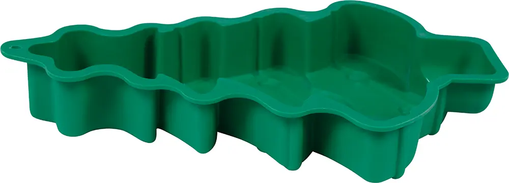Kageform, juletræ, 21 × 30 cm