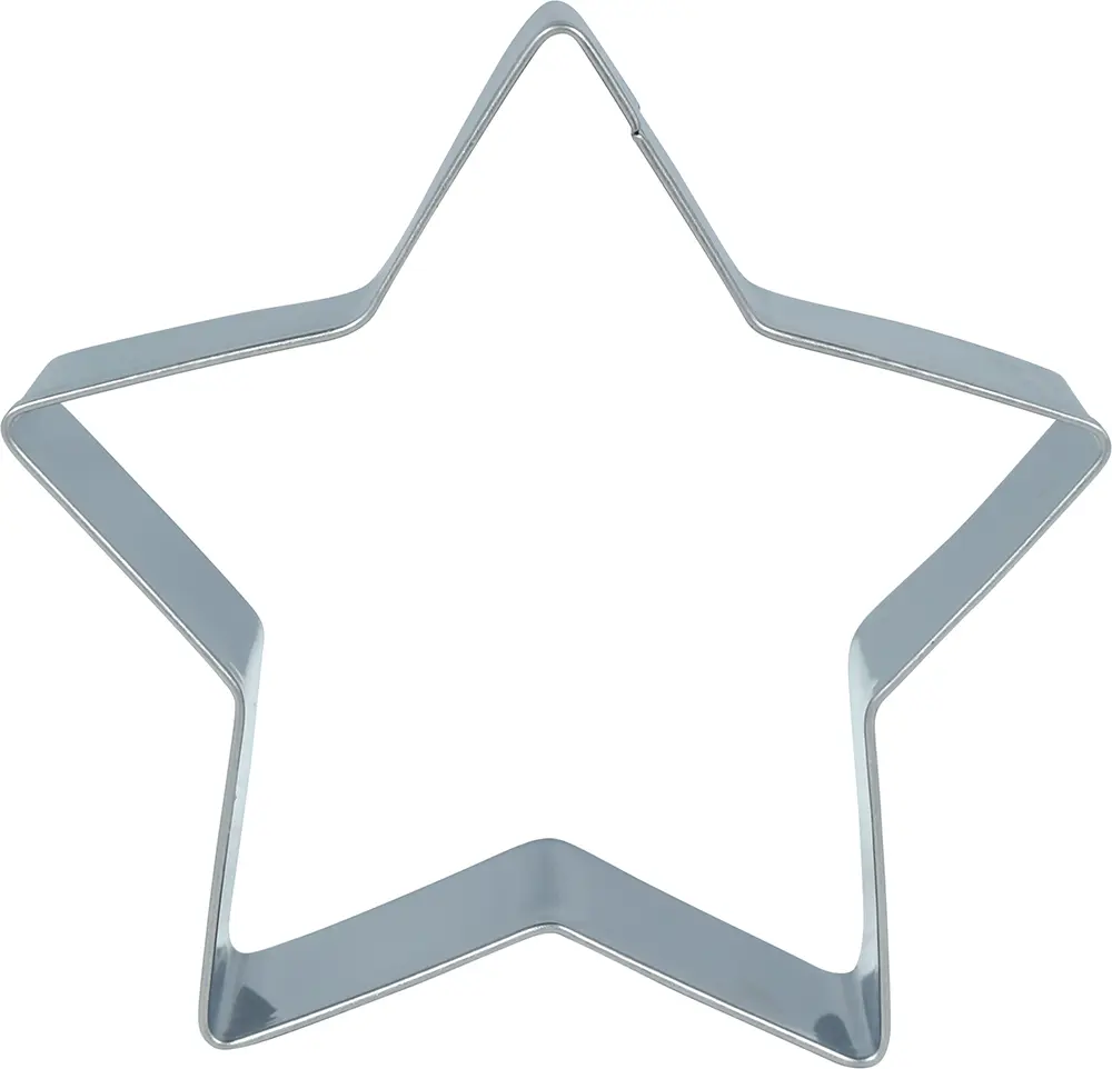 Sæt med 3 kageudstikkere, metal, 9 cm, model 47249