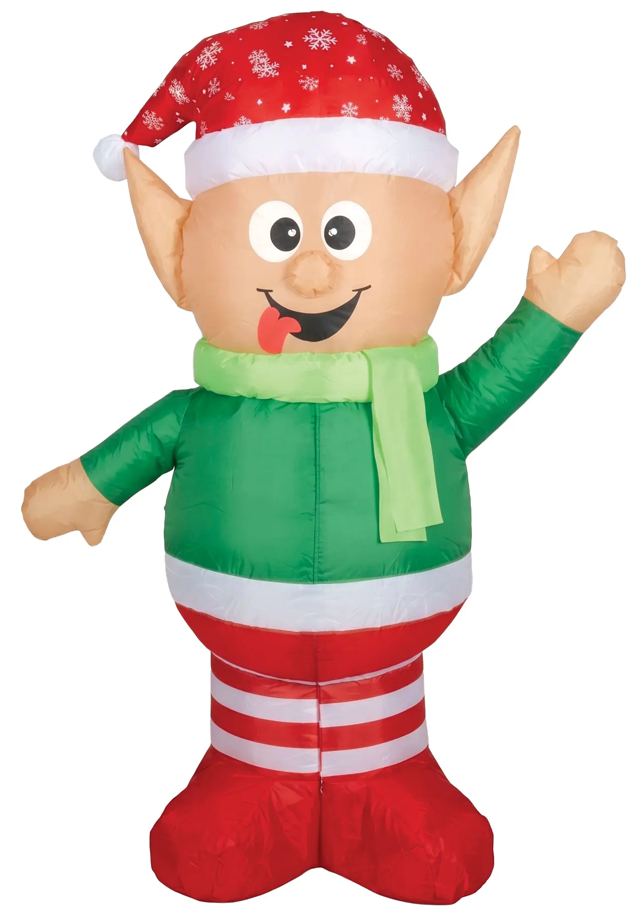 Oppustelig nisse 120 cm