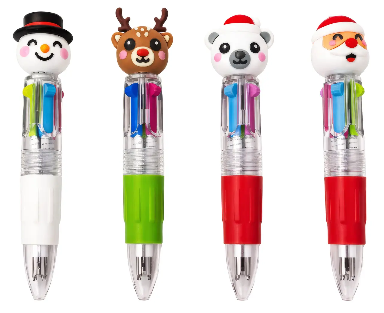 Lil Xmas kuglepen med flere farver, assorterede motiver