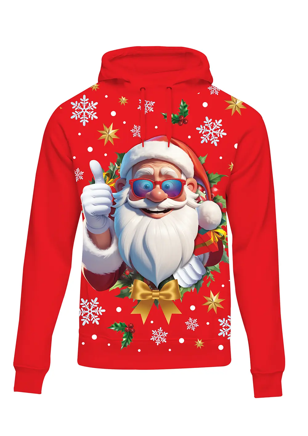 Julemandssweatshirt til herrer
