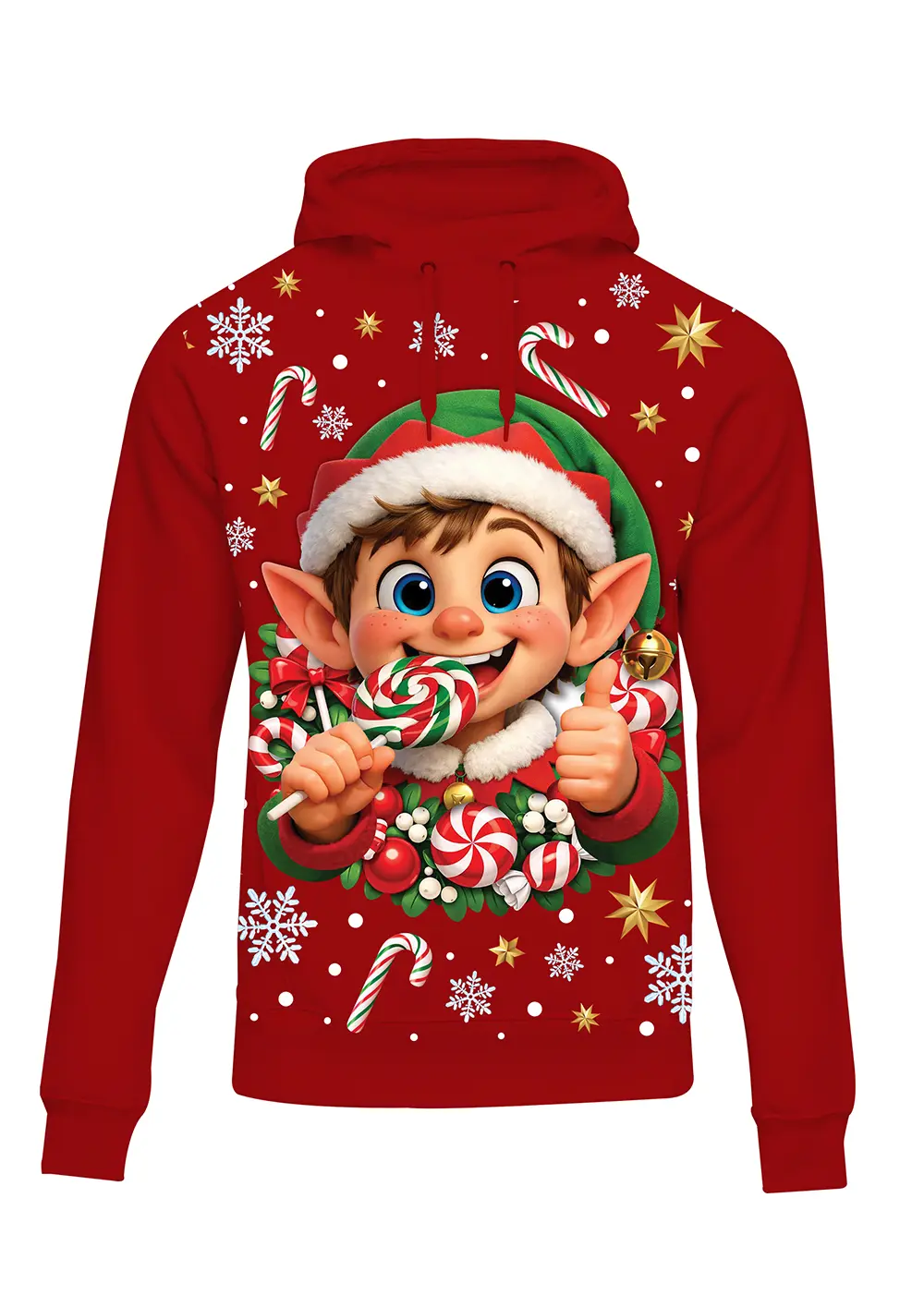 Nisse-sweatshirt til damer