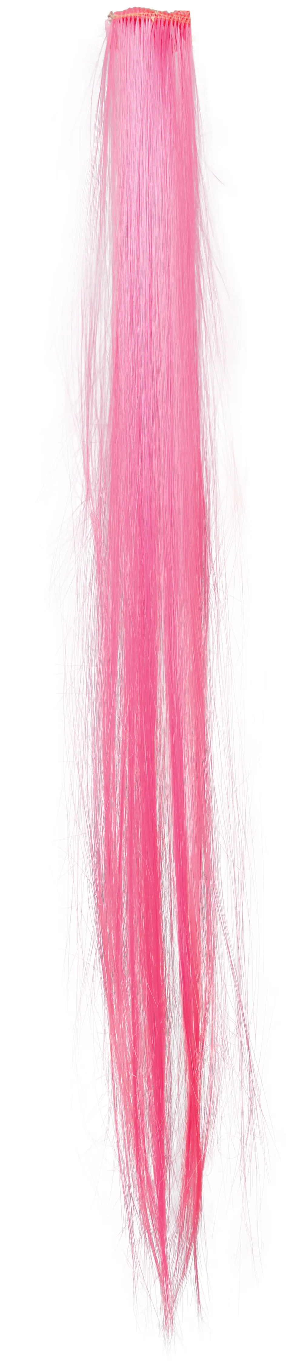 3 hår-extensions, 50 cm, pink