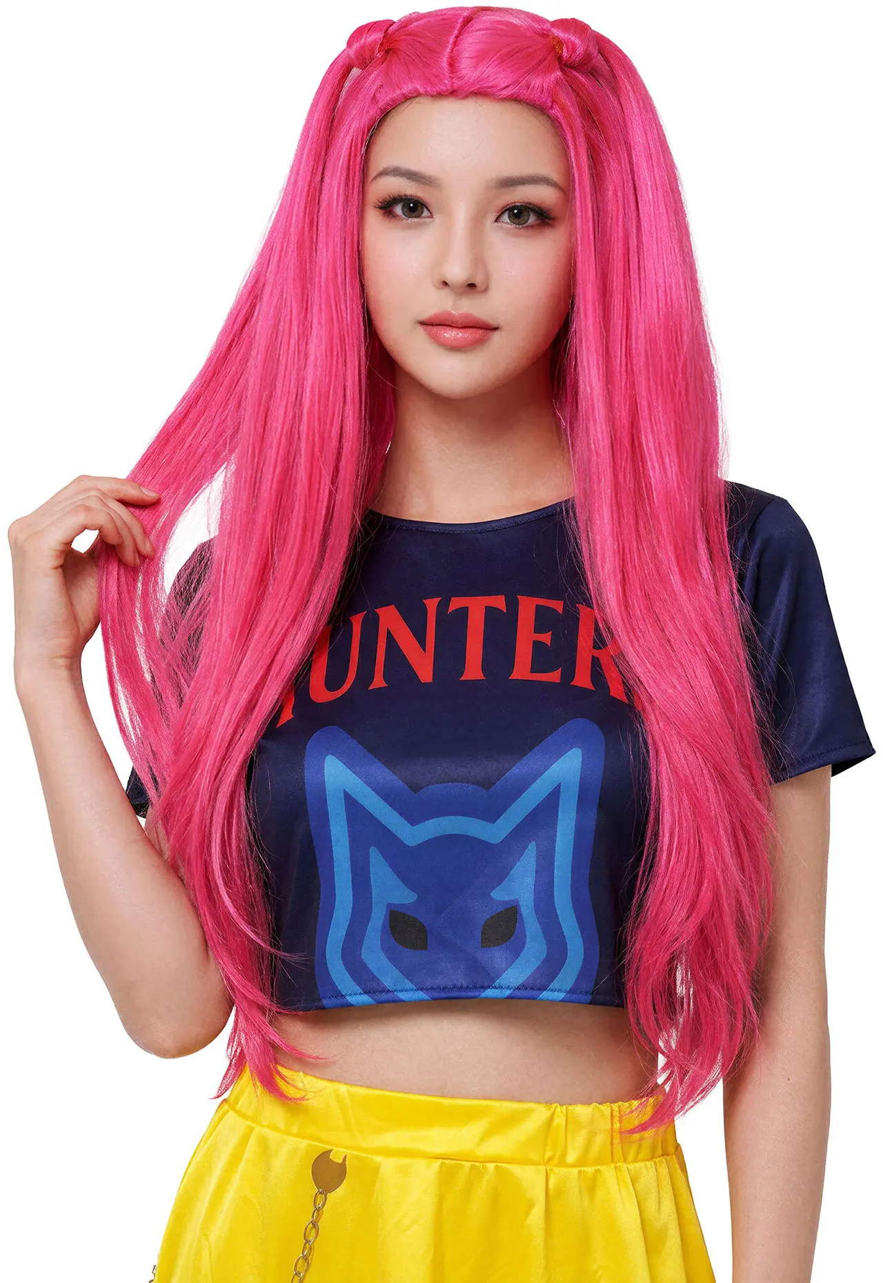 K-pop-paryk Pink Charm til voksne