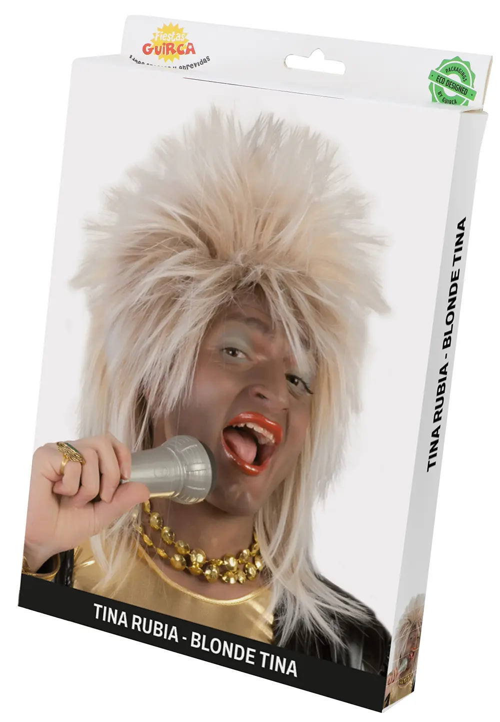 Blond Tina-paryk (i æske)