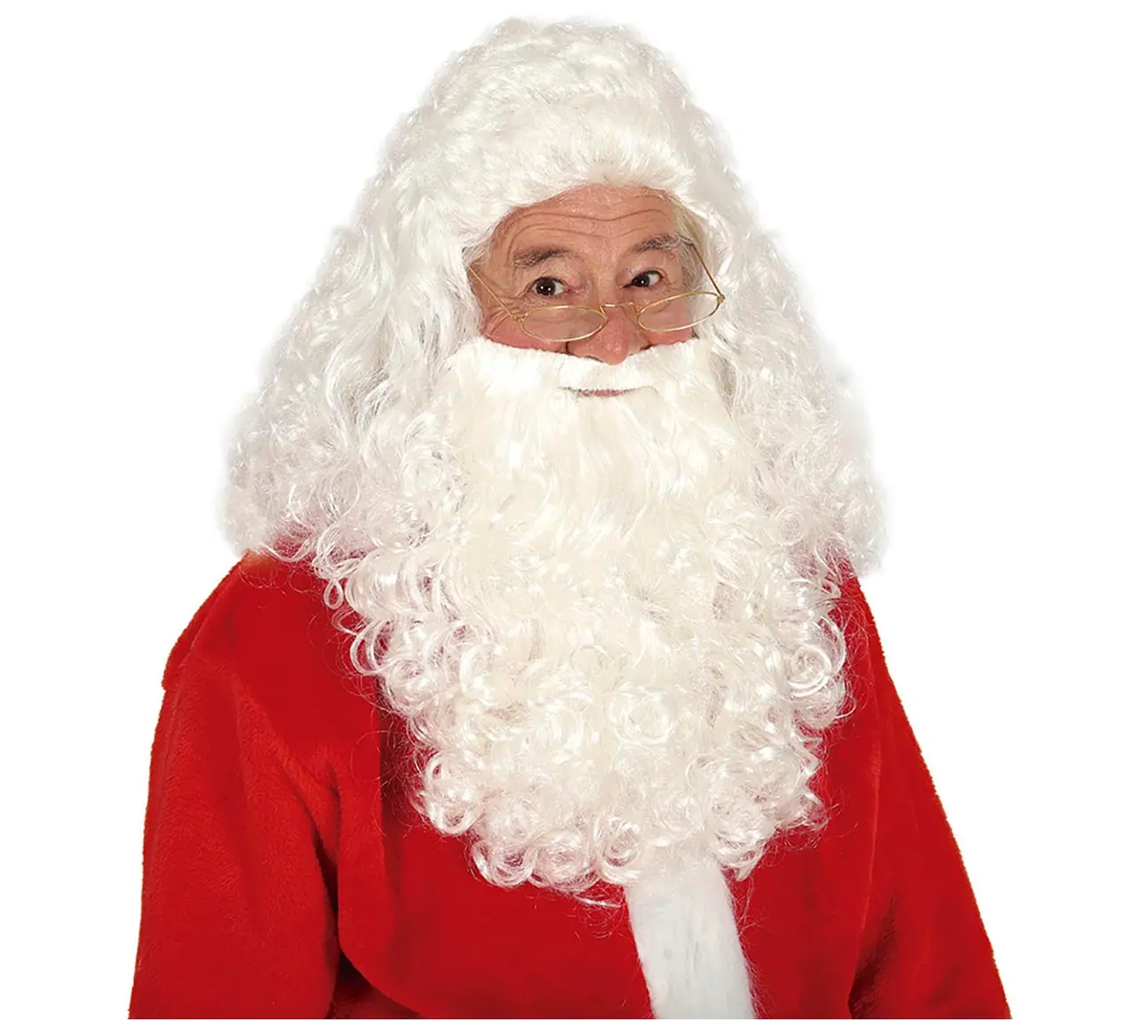 Julemandsparyk og skæg (i æske)
