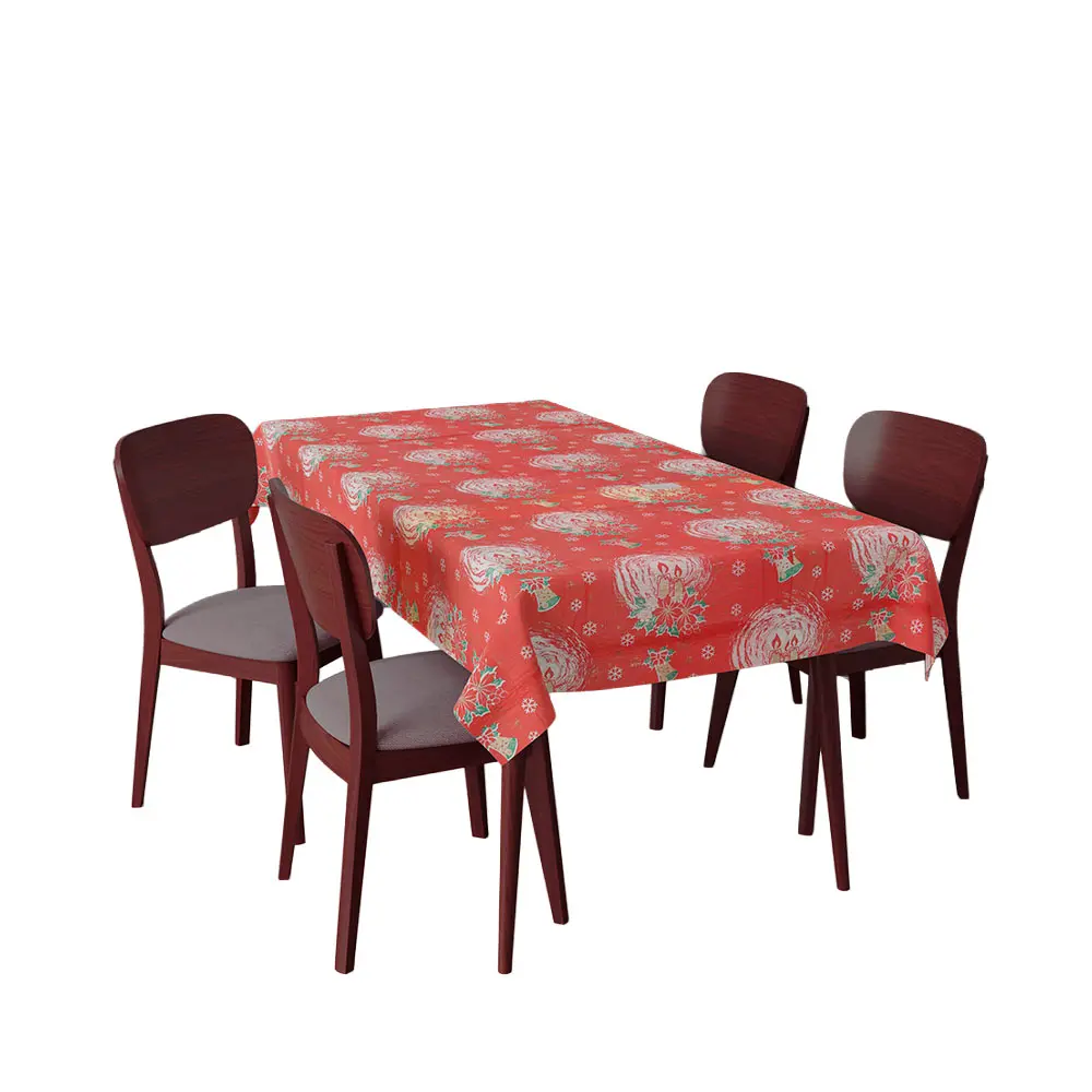 Juledug, assorterede motiver, 178 × 132 cm, plastik