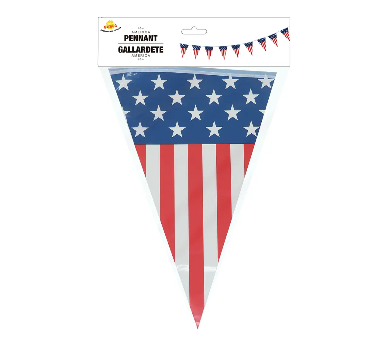 Amerikansk vimpelguirlande, 10 m